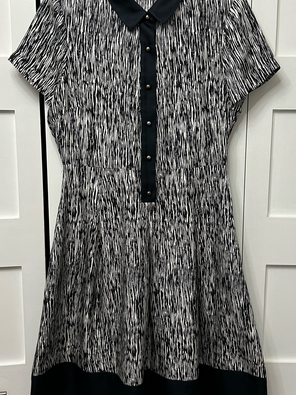 kate spade navy and white dress size 8